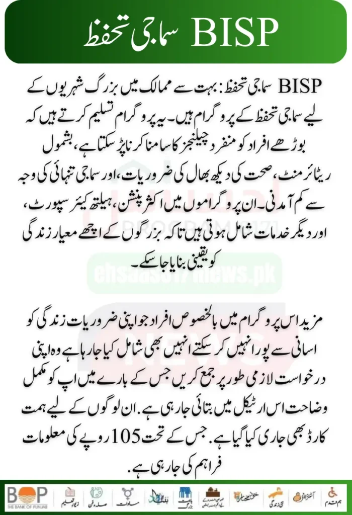 BISP Social Protection
