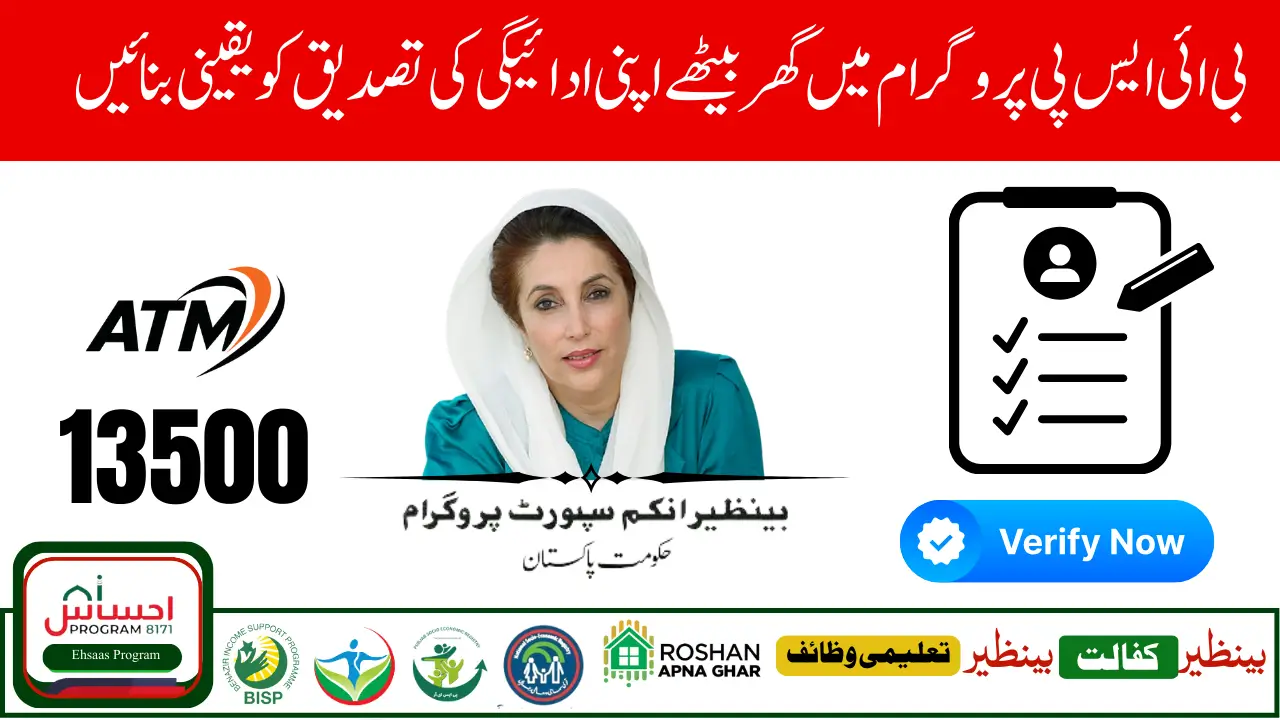 Check BISP 8171 Payment Status Online Easy Steps