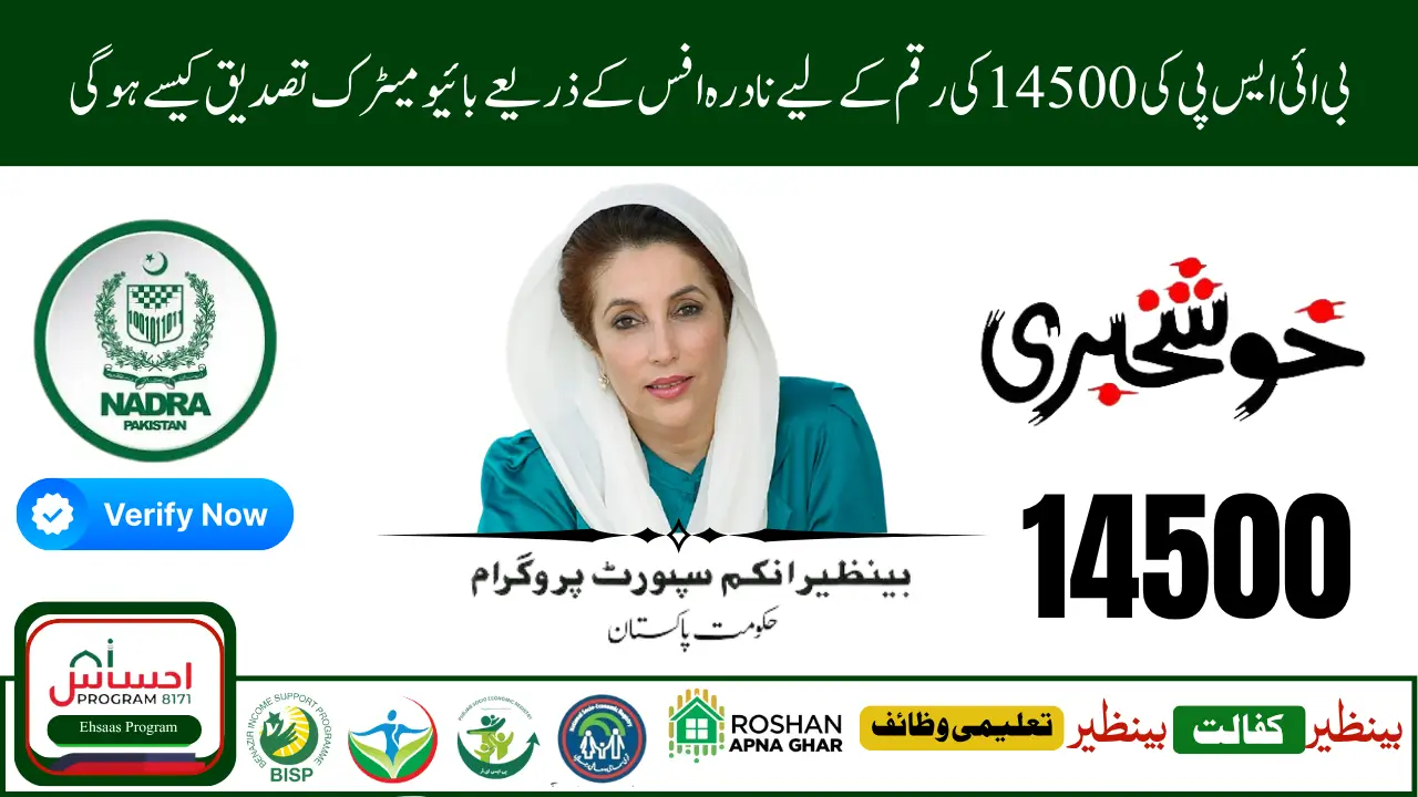 NADRA Biometric Verification 2025
